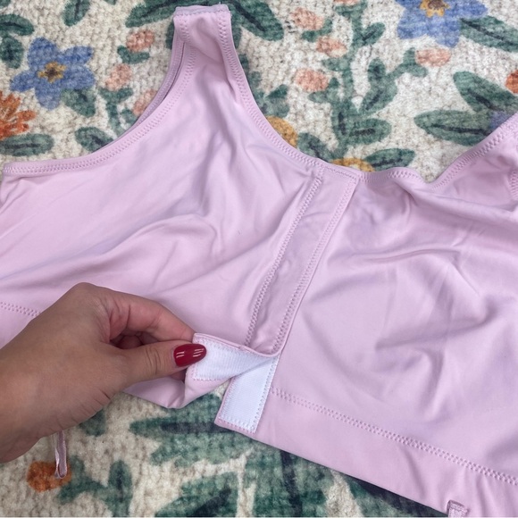 Masthead Surgery Surgical Recovery Bra Elizabeth Light Pink Size XL NEW - Picture 6 of 7